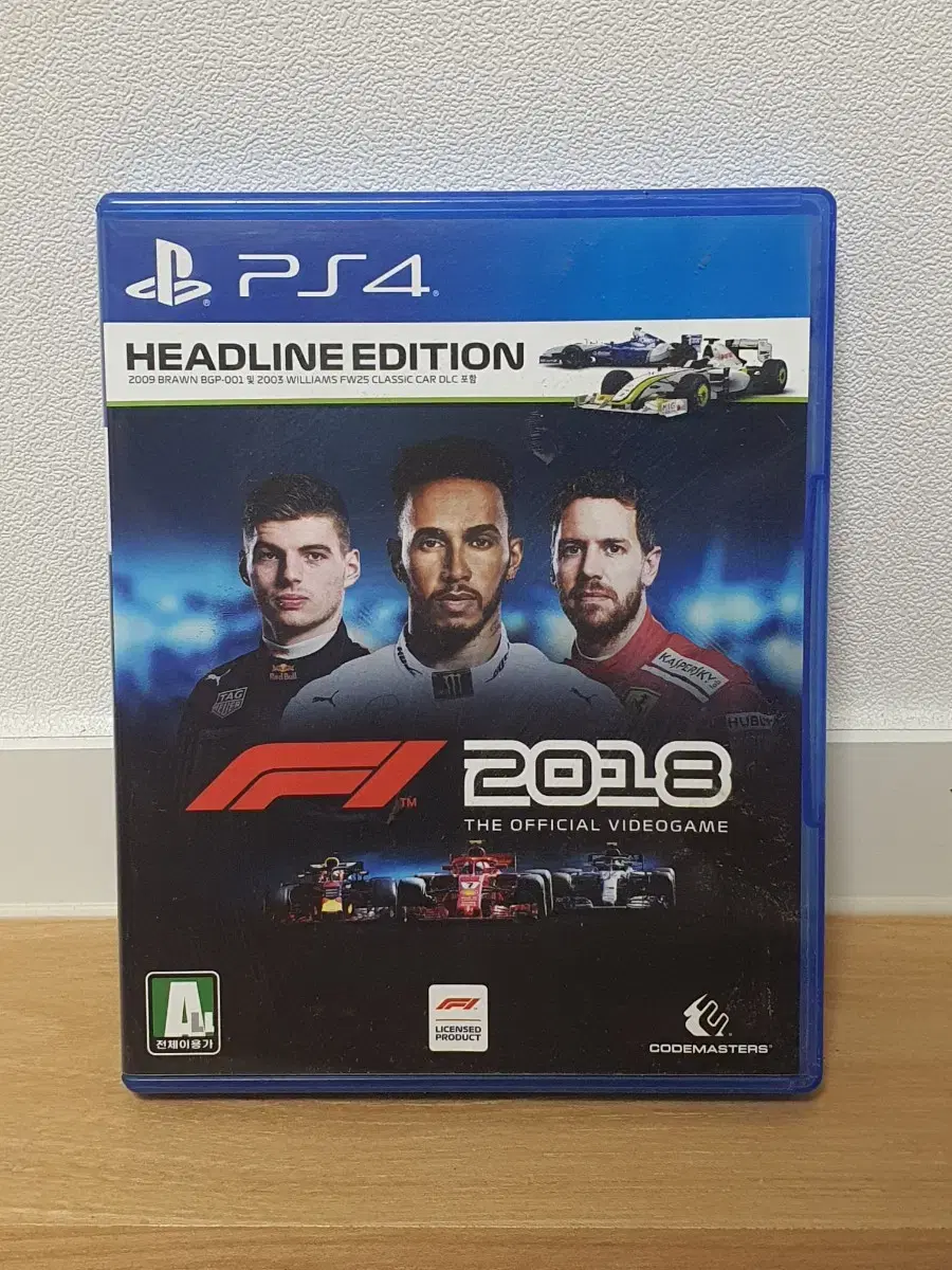 ps4 F1 2018 헤드라인 에디션